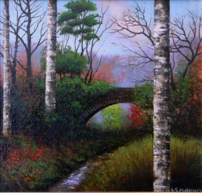 LOUIS S MCNALLY - castle grounds lewis